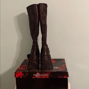 Fergalicious Black Lexis Boot